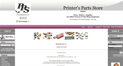 Desktop Screenshot of printerspartsstore.com