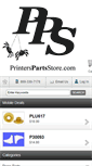 Mobile Screenshot of printerspartsstore.com